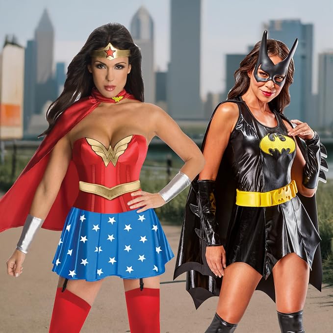 Adult Sexy Wonder Woman Costume (Stockings not included. Missing 1 silver cuff)