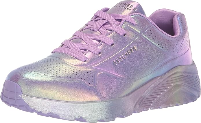 Skechers Unisex-Child Street Uno Lite-Metallic Moves Sneaker