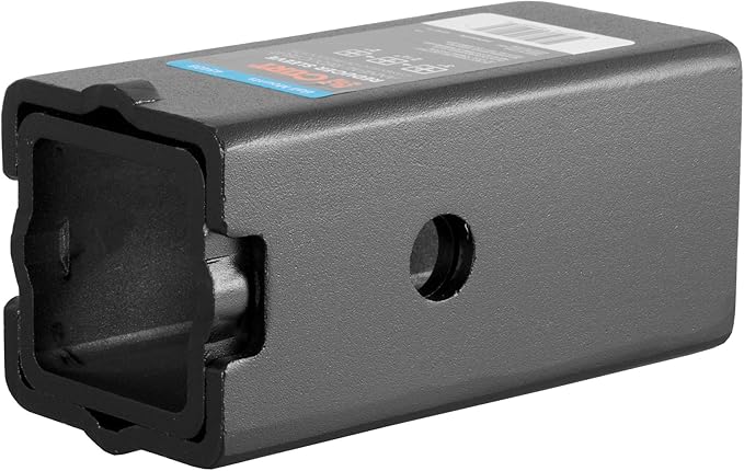 CURT 45408 Trailer Hitch Receiver Adapter Reducer Sleeve Set, 3 to 2-12 or 2-Inch, 2-Piece, Black