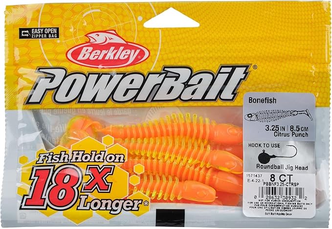 Berkley PowerBait Bonefish Fishing Soft Bait