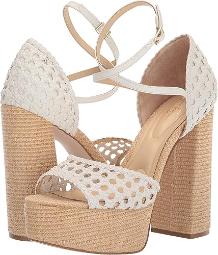 Jessica Simpson Womens Aditi Platform Open Toe Platform Heels