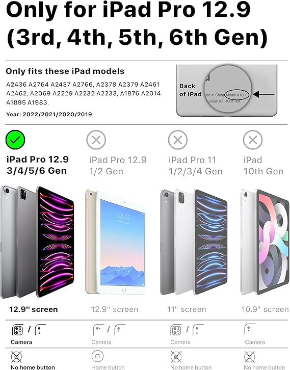 Official Cooper Dynamo iPad Pro 12.9 Case Kids | Child Proof Case | iPad Pro 12.9 Case 5th Generation, 6th Gen Apple iPad Pro 12.9 Case 2022, iPad Pro 12.9 Case 3rd Generation/4th, iPad 12.9 Pro Case