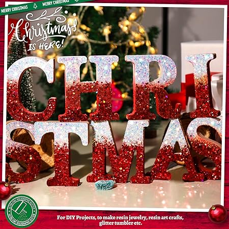 LEOBRO Glitter, White Glitter, 150G5.29OZ Holographic White Chunky Glitter, Craft Glitter for Resin, Iridescent Chunky Glitter for Crafts Body Glitter, DIY Arts and Crafts, Iridescent White Glitter