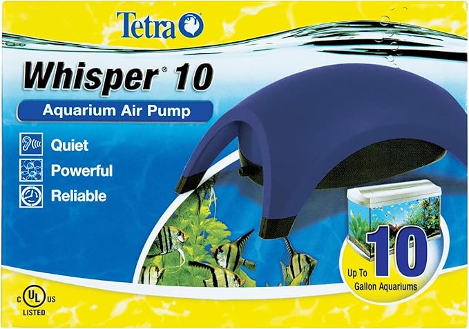 Tetra 77846 Whisper Air Pump, up to 10-Gallon