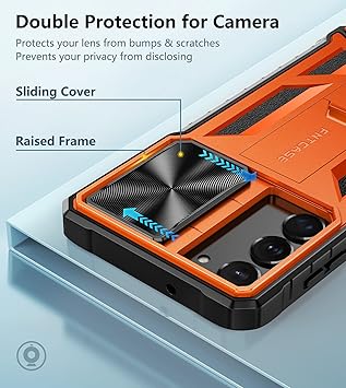 FNTCASE for Samsung Galaxy S23-Plus Case: Military Grade Shockproof Protection Mobile Case with Kickstand Matte Textured Rugged TPU Shell Drop Proof Protective Phone Cover for Galaxy S23