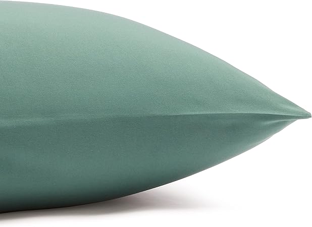 Basics Lightweight Super Soft, Breathable Easy Care Microfiber 4-Piece Bed Sheet Set with 14-Inch Deep Pockets, Queen, Emerald Green, Solid
