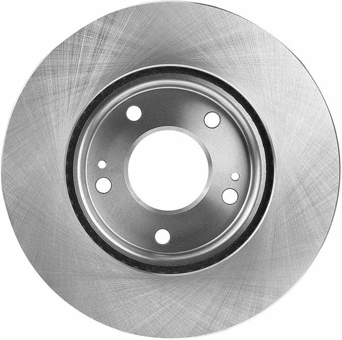 2pcs Disc Brake Rotor Set Assembly Front Rear Left Right Cast Iron for Kia,for Hyundai 12.70-Bolt Circle (Mm) 21.40mm-Discard Thickness 44.5mm-Item Height