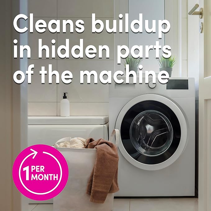 Lemi Shine Washing Machine Cleaner, Restore Performance, Biodegradable Ingredients (1 Count)