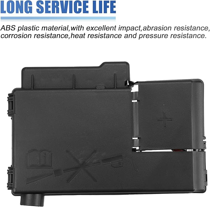 X AUTOHAUX Fuse Box Battery Terminal with Cover Fits for Cadillac ATS XTS Engine Compartment Fuse Block for Chevrolet Malibu Replacement 20914309 84499606