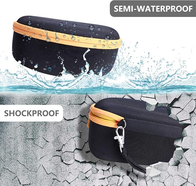 LTGEM Safety Glasses Case for Dewalt DPG82DPG82-11DPG82-11CDPG82-11DDPG82-21DPG82-21CDPG82-21DDPG84 (Case Only)