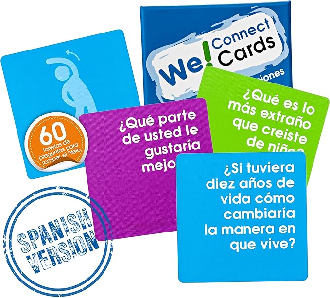 Connect Cards Preguntas para Romper el Hielo Juegos para Generar Confianza Actividades para Fortalecer Equipos Iniciadores de Conversacin para Reuniones y Trabajo Como Lo VIO en TEDx (60 Cartas)