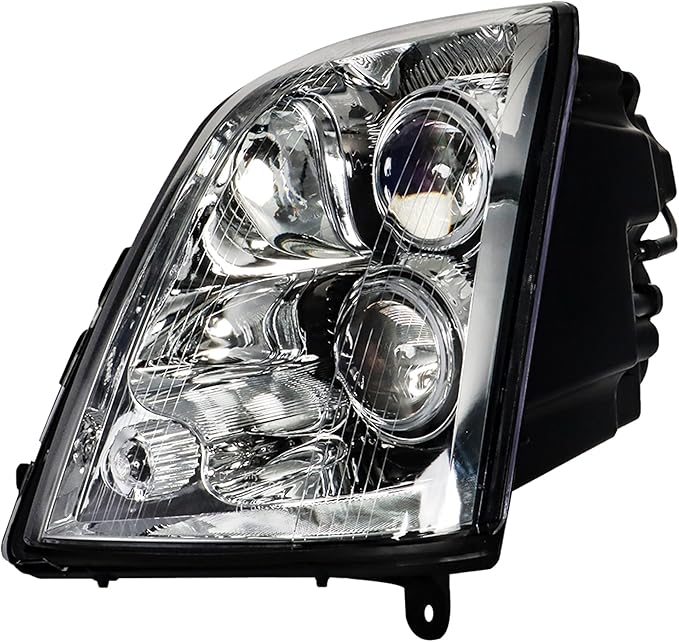 Headlight Headlamp Assembly Halogen Driver Side Replacement for STS 2005 2006 2007 2008 2009 2010 2011 Replacement for GM2502278 Left LH