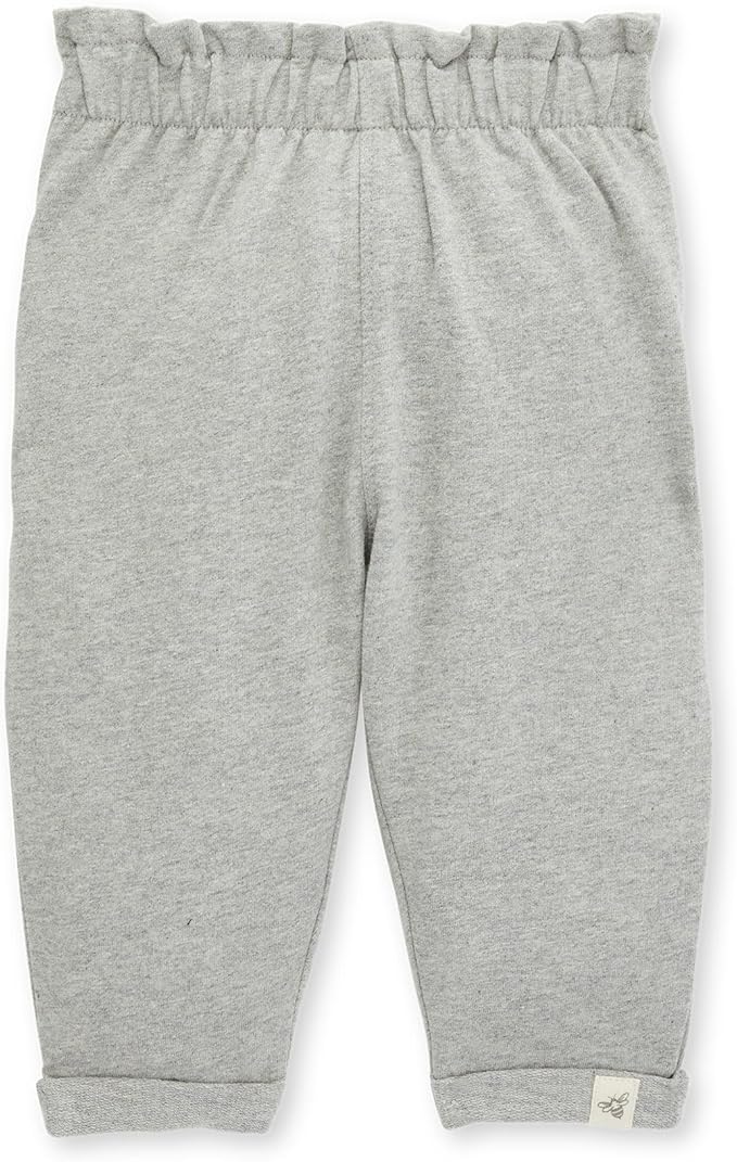 Burt's Bees Baby Knit Jogger Pants, Baby Sweatpants, 100% Organic Cotton Infant Bottoms