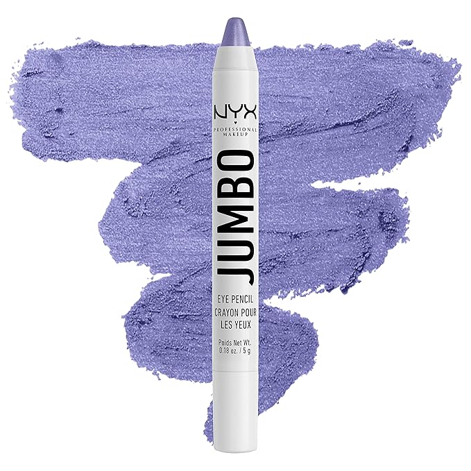 NYX PROFESSIONAL MAKEUP Jumbo Eye Pencil, Blendable Eyeshadow Stick Eyeliner Pencil - Donut (Lilac)