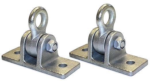 Eastern Jungle Gym Heavy Duty Swing Hangers for Wooden Swing Sets One Pair - Swing Set Parts
