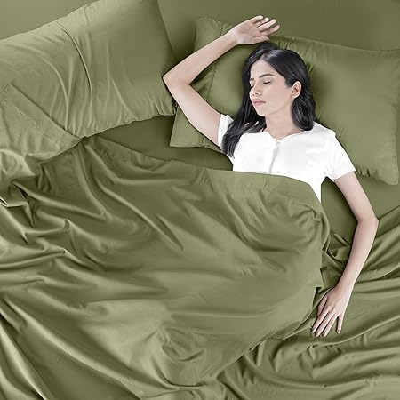 Utopia Bedding Full Bed Sheets Set - 4 Piece Bedding - Brushed Microfiber - Shrinkage and Fade Resistant - Easy Care (Full, Olive)