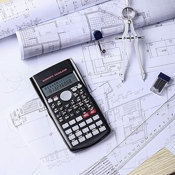 Mr. Pen Scientific 2 Line Calculator - Fraction College Math Calculator for Students Engineers