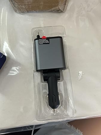 Super Fast Charger for iPhones, Androids (13,14,15 Samsung) - 4 Port USB, 30W, Black