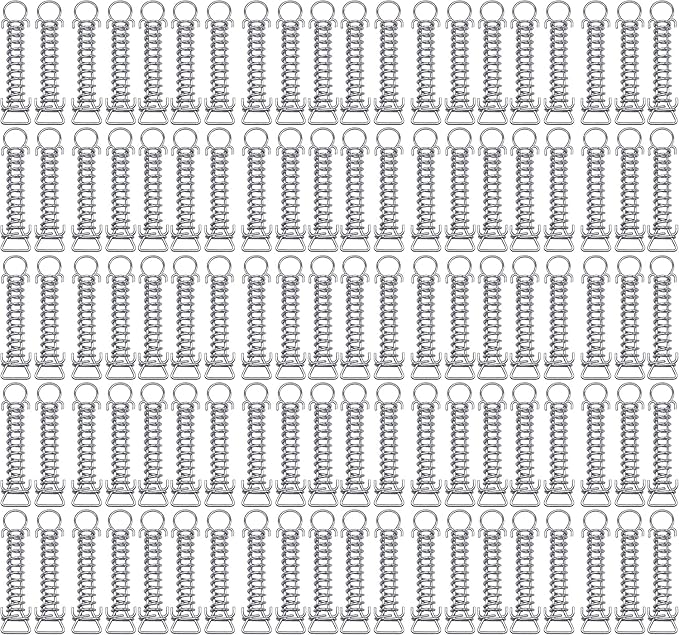 Poolzilla Pool Safety Cover Stainless Steel Springs - 100 Pack - Universal Fit