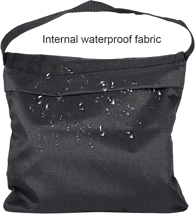 2PC Heavy Duty Fillable Sandbag Set for Studio & Outdoor Photography Equipment, Versatile Weight Bags for Light Stands, Tripods, & Boom Arms, LongLasting Oxford Cloth