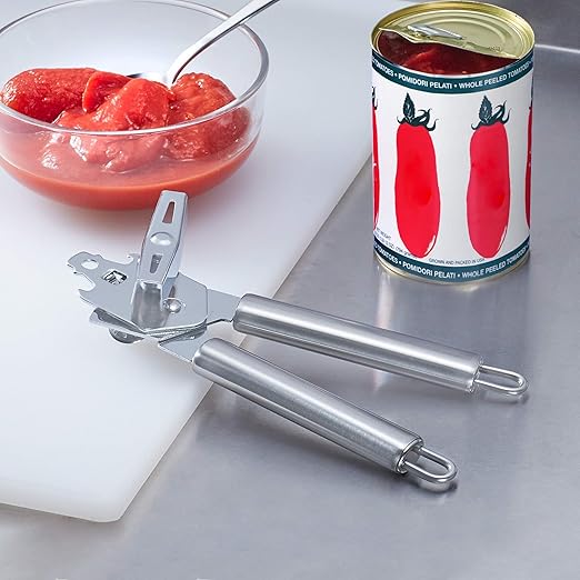 Basics Can Opener, Heavy Duty Stainless Steel
