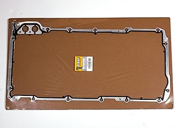 12612350 for Chevy Silverado 5.3 Oil Pan Gasket 4.8 6.0 6.2L Chevy Suburban Express Trailblazer GMC Sierra Yukon Cadillac Escalade Tahoe LS Engine Oil Pan Gasket 1999 2000 2001 2002 2003-2020 OS30693R