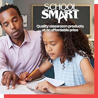 School Smart Frameless Dry Erase Boards, 9 x 12 Inches, Pack of 30