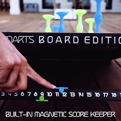 POPDARTS Board Edition (1 Board) - Fun Backyard, Indoor or Outdoor Toss Game - Requires Skill - Easy Set Up Fun to Play!