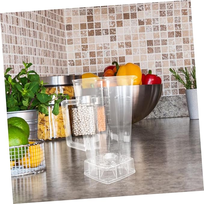 Reusable Blender Jug for Smoothies Juices Large Capacity Pitcher for Kitchen Party Drinks Versatile Use for Commercial Home Settings