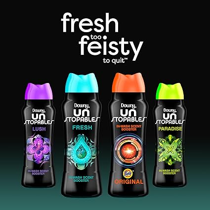 Downy Unstopables In-Wash Laundry Scent Booster Beads, Lush, 24 oz