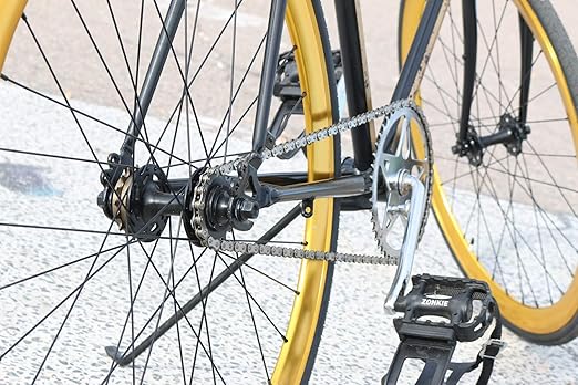 ZONKIE 1-Speed Bicycle Chain 122 Links