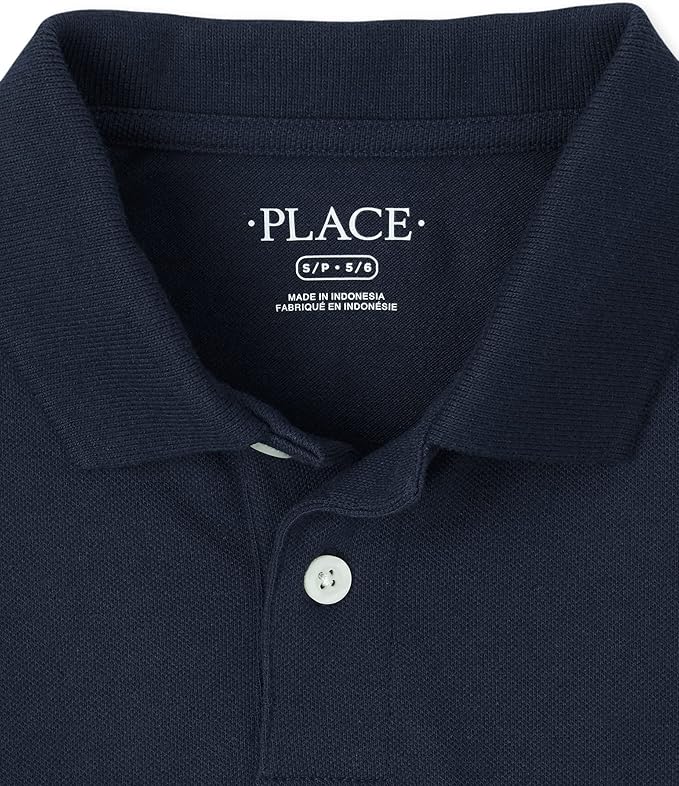 The Children's Place Boys Multipack Short Sleeve Pique Polo