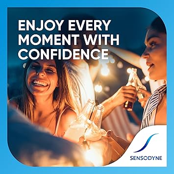 Sensodyne Extra Whitening Toothpaste for Sensitive Teeth, Cavity Prevention and Sensitive Teeth Whitening - 4 Ounces