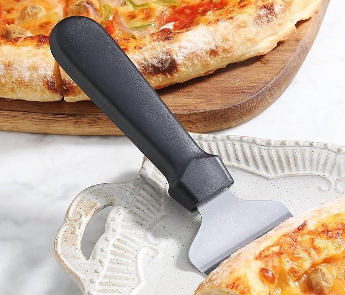 New Star Foodservice 36107 Plastic Handle Pie Server, 10-Inch, Black
