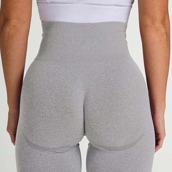 Womens Yoga Shorts High Waist Tummy Control Butt Lifting Short Leggings Athletic Gym Yoga Pants with Pockets