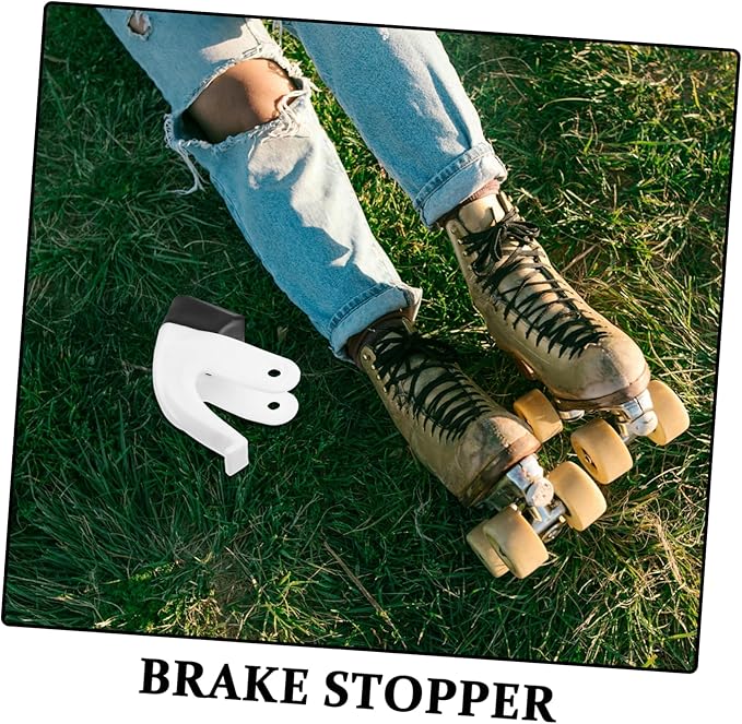 Balacoo Inline Skates Replacement Brake Pads Durable er Skate Stoppers for Noise Reduction Compatibility and