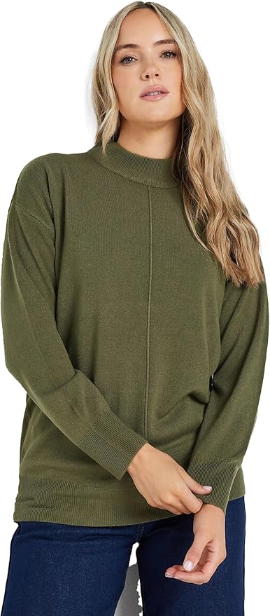 Long Tall Sally LTS Tall Turtle Neck Sweater Pullover Teal