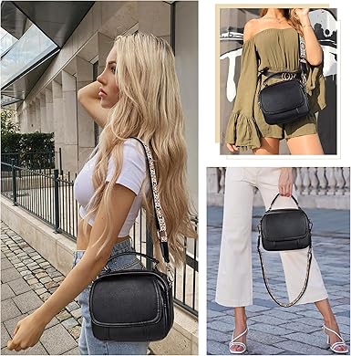 OPAGE Small Crossbody Bags for Women Trendy, Soft PU Leather Womens Crossbody Purse Shoulder Handbags