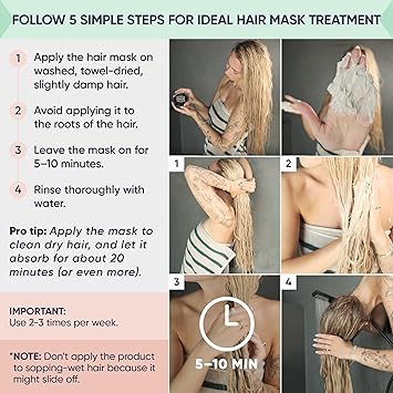 Moerie Hair Growth Repair Mask - Restorative, Vegan-Friendly Treatment for Longer, Thicker, Fuller Hair - 100ml