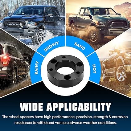 2.5'' Leveling Lift Kit Compatible with Ford F-150 2004-2023, Expedition 2003-2017, Fit for Lincoln Mark LT 2006-2008, Forged Front Strut Spacers Suspension Kit