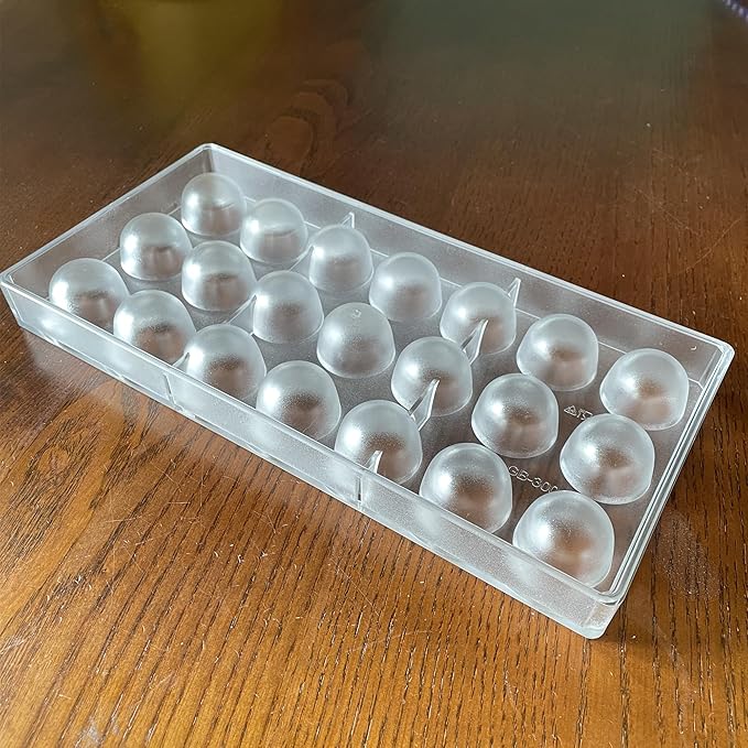 Bell Shape Chocolate Bonbon Mold Polycarbonate Truffle Mould Homemade Chocolates Covered Candy DIY Tool