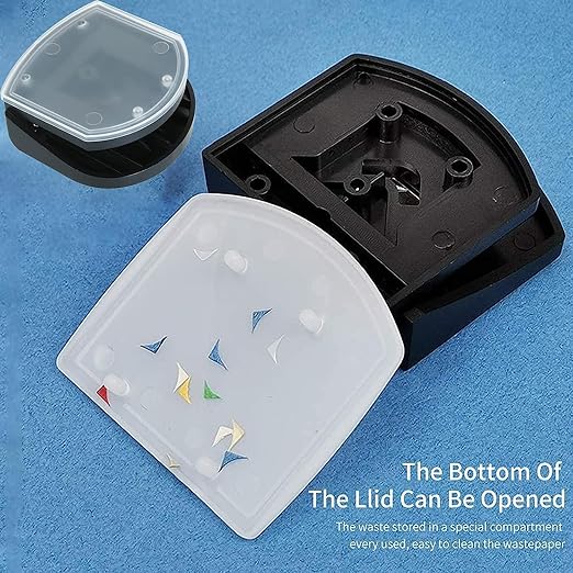 YUENTOEN Paper Corner Rounder, 4mm Corner Cutter Punch Tool for Paper Crafts, Photo, Cardstock, DIY Projects, Laminate, Card Making and Scrapbooking(Black)