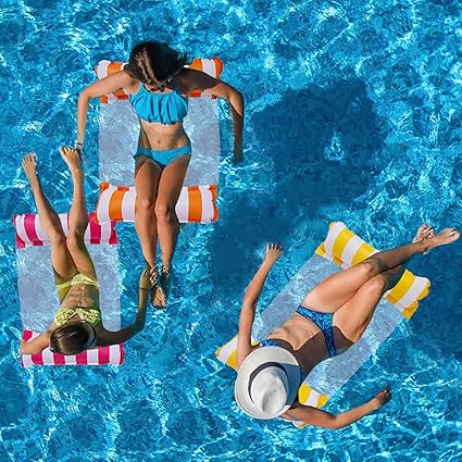 Pool Floats Inflatable Pool Floats Rafts Pool Floats Adult Size Thick PVC Pool Float Lounger