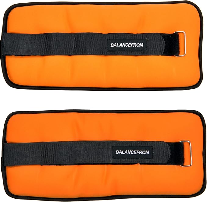 Fully Adjustable Ankle Wrist Arm Leg Weights, 1-20LBS, Multiple Options
