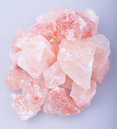 Himalayan Pink Salt Chunks 100% Natural Solid Mineral Rock Salt Chunks 1.2 to 2 Inches |1.9 Lbs Bag of Chunks