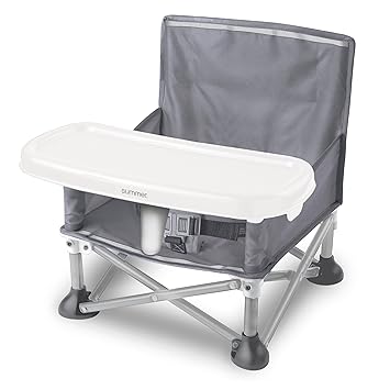Summer Infant Pop 'N Dine SE Highchair Bright Starts Pop 'N Sit Booster - Portable IndoorOutdoor Dining Seats, 6 Months - 3 Years