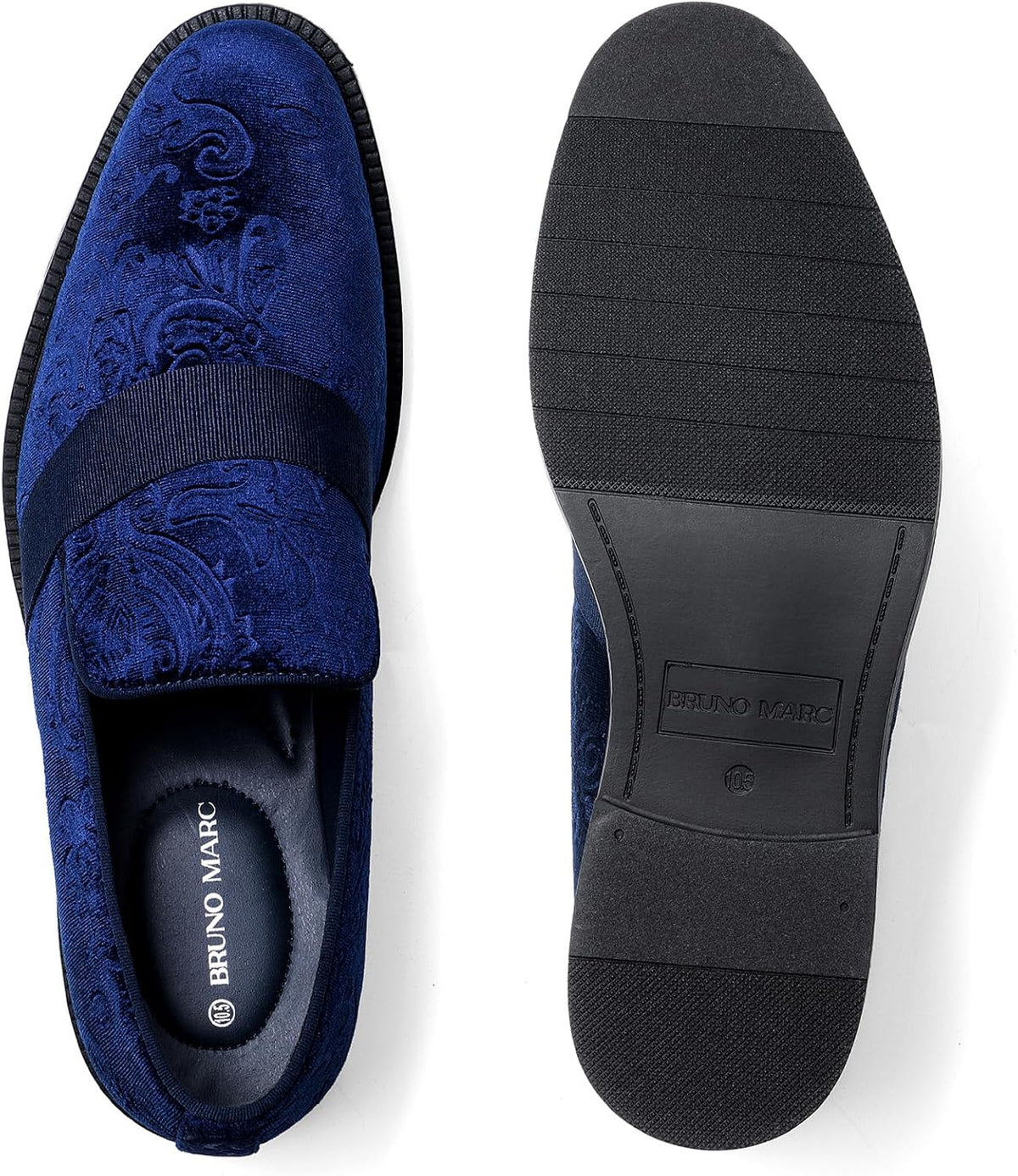 Men's Patent Leather Slip-On Tuxedo Loafers