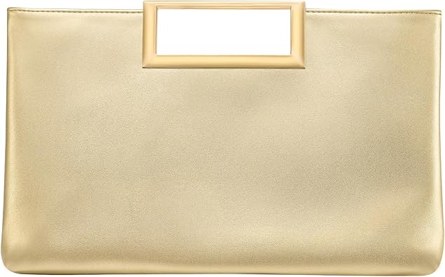 SWEETV Clutch Purses for Women Evening Formal, Fashion PU Leather Purse for Prom, Cocktail, and Wedding,Nina
