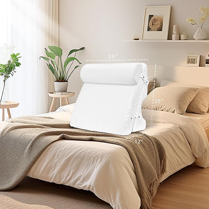Wedge Pillow Cover for Bed Wedge Pillow (Cover)