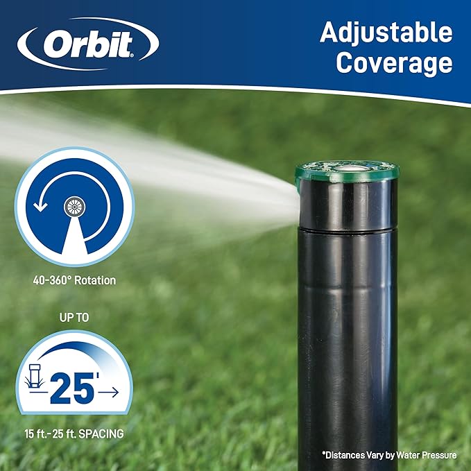 Orbit 55069 Saturn III Gear-Drive Rotor Water Sprinkler